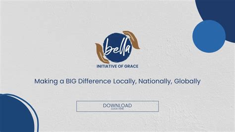 The kBELLA Initiative .